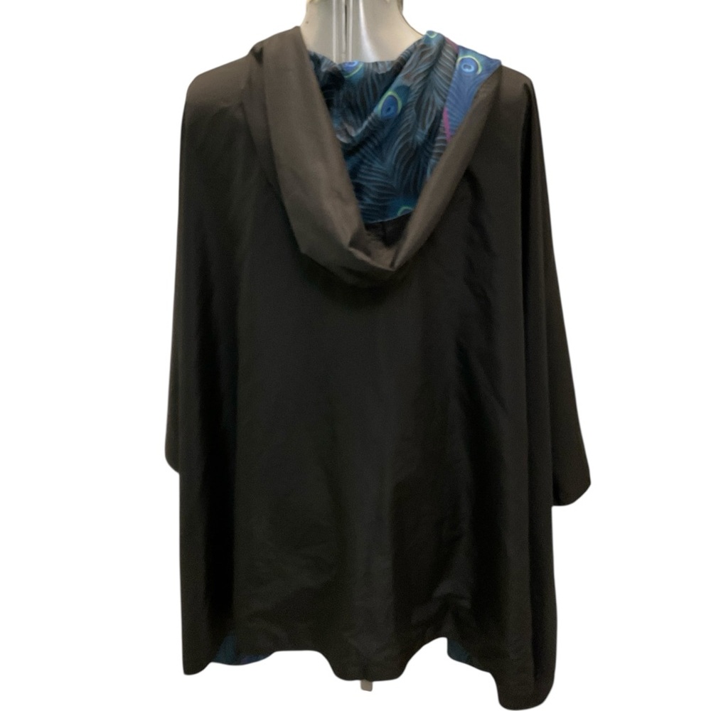 Raincaper reversible hooded rain proof poncho - Picture 7 of 8